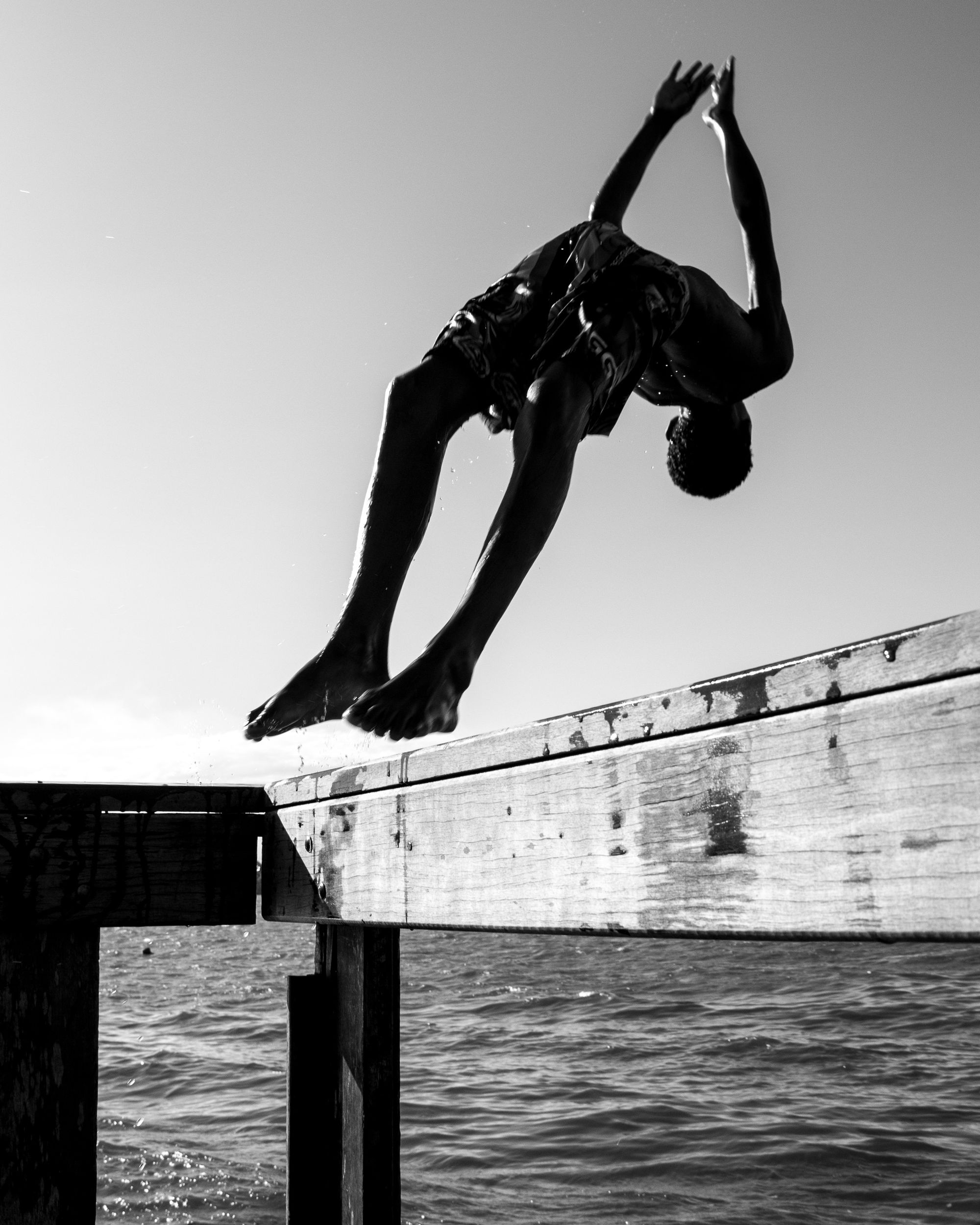 Meninos das caieiras — fotografia de Felipe Lube